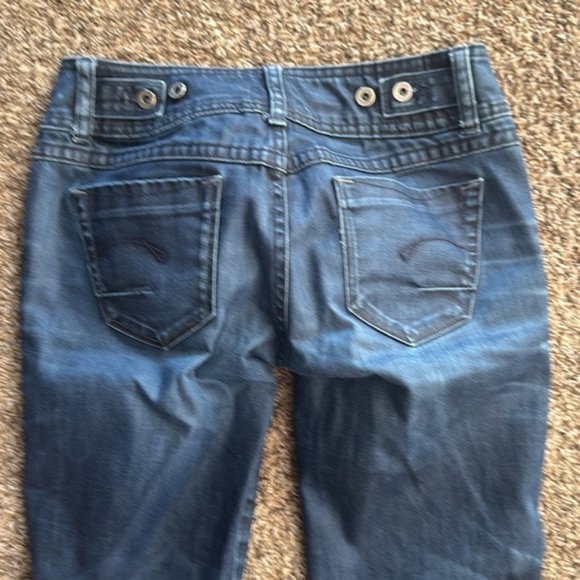 G-Star Raw 27 x 30 Dark Wash New Ford Straight WMN - Picture 11 of 12